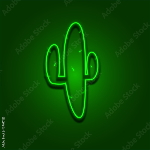 Neon cactus