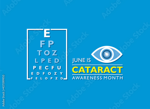 Cataract Awareness Month observed in June, It is a dense, cloudy area that forms in the lens of the eye.
