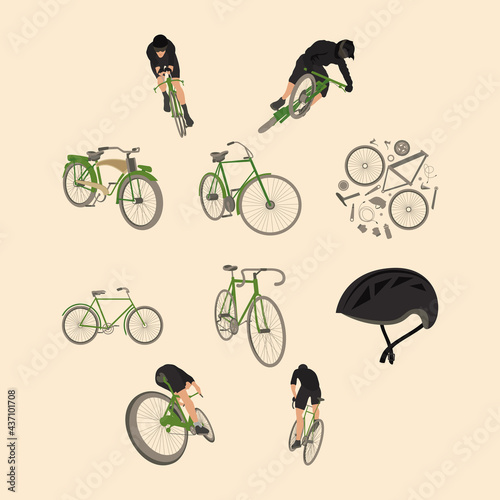 ten cycling sport icons