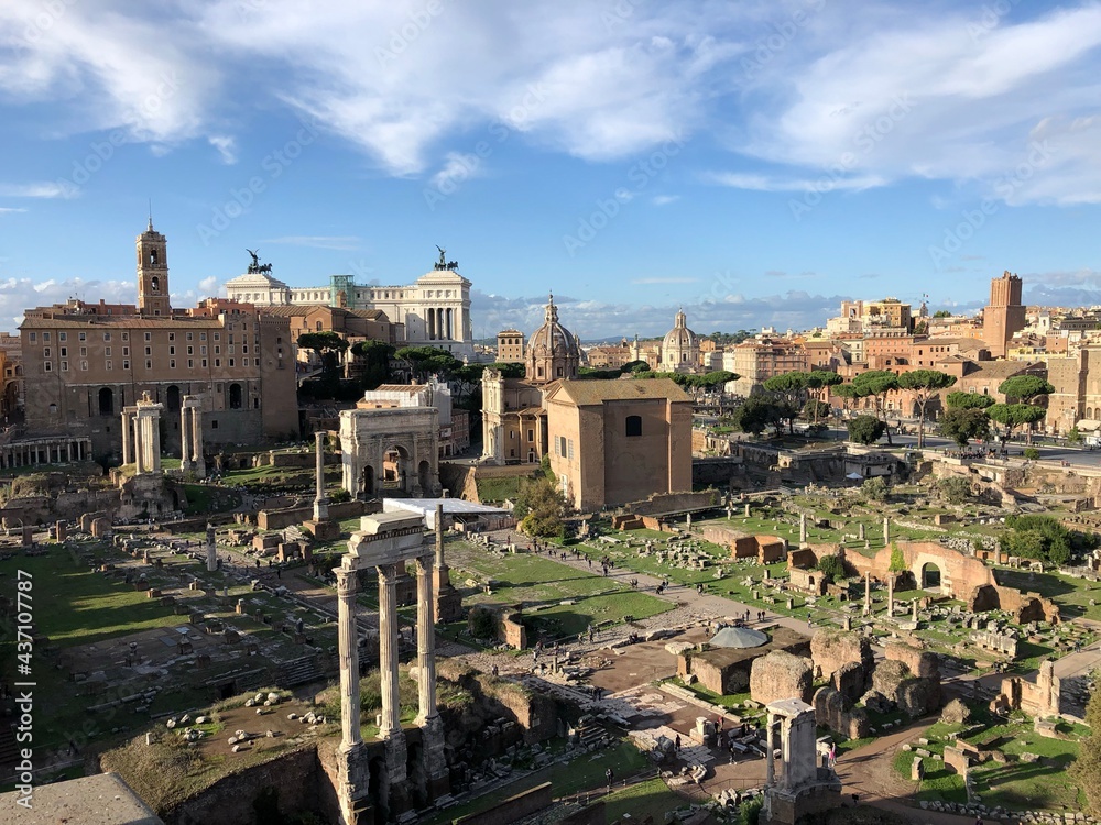 view of the forum
