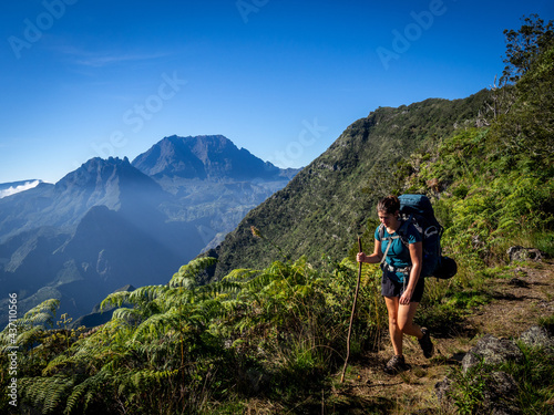 Fotografie randonnée maïdo réunion cirque de mafate