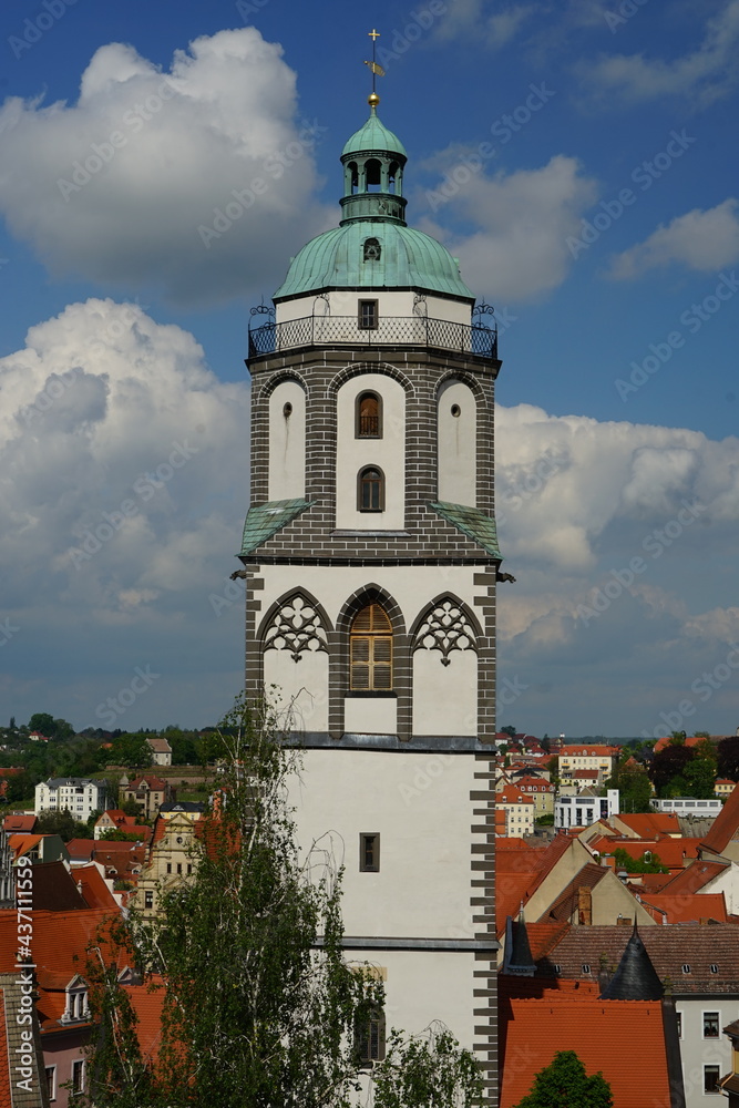 Die Frauenkirche in der Stadt Meissen