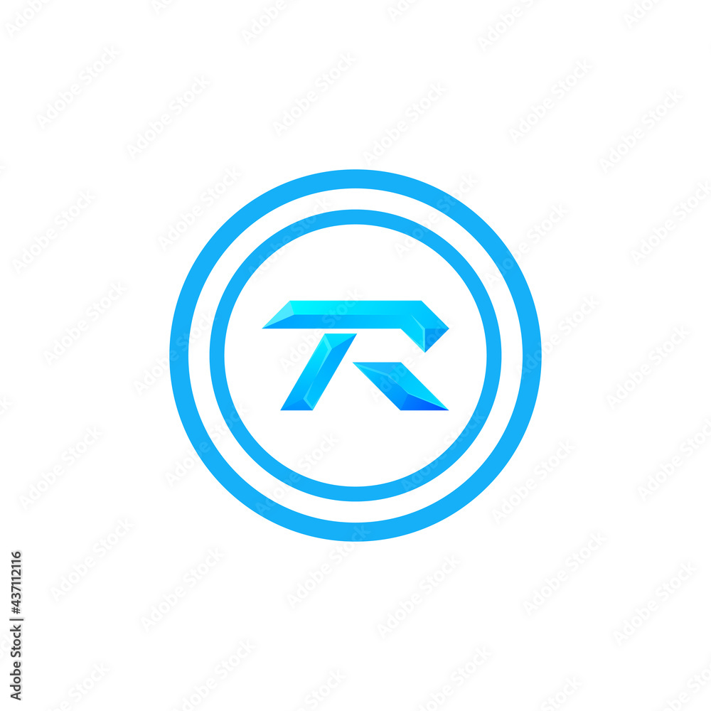 colorful letter r gradient style colorful letter r gradient style