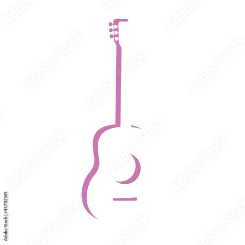 guitar icon or logo isolated sign symbol vector illustration - high quality black style vector icons 