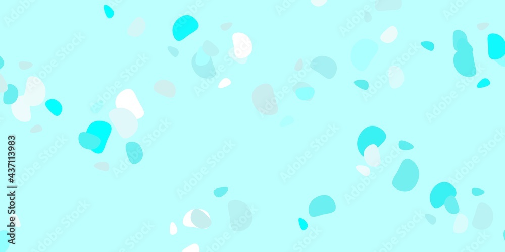 Light blue, green vector template with abstract forms. Light blue, green vector template with abstract forms.