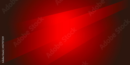 Creative red background for business cards and flyers. Gradient red background. Vector illustration