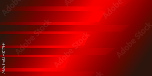 Creative red background for business cards and flyers. Gradient red background. Vector illustration