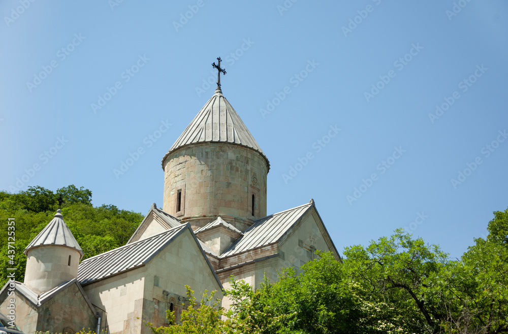 Christian church in the forest