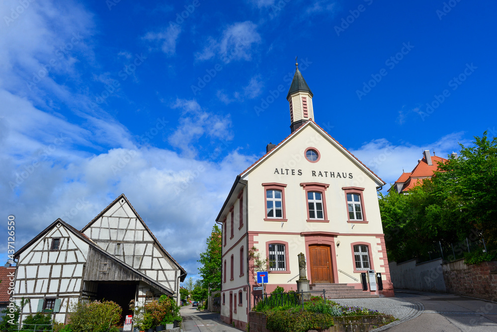 Altes Rathaus in Inzlingen / Landkreis Lörrach Altes Rathaus in Inzlingen / Landkreis Lörrach