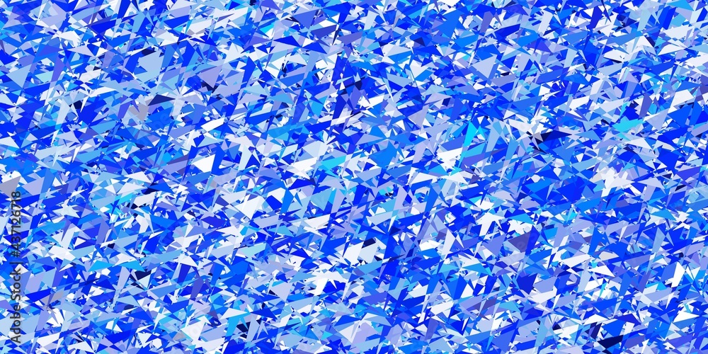 Light blue vector background with polygonal forms. Light blue vector background with polygonal forms.