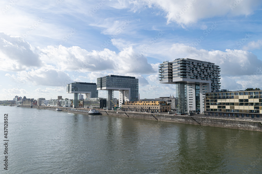 Kranhäuser in Köln am Rhein