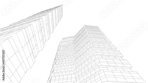 architecture building digital background