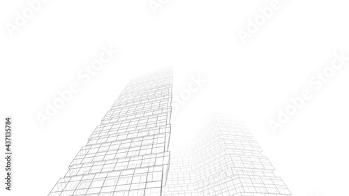 abstract architecture digital background