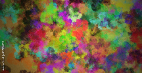 abstract colorful watercolor background bg © Ravenzcore
