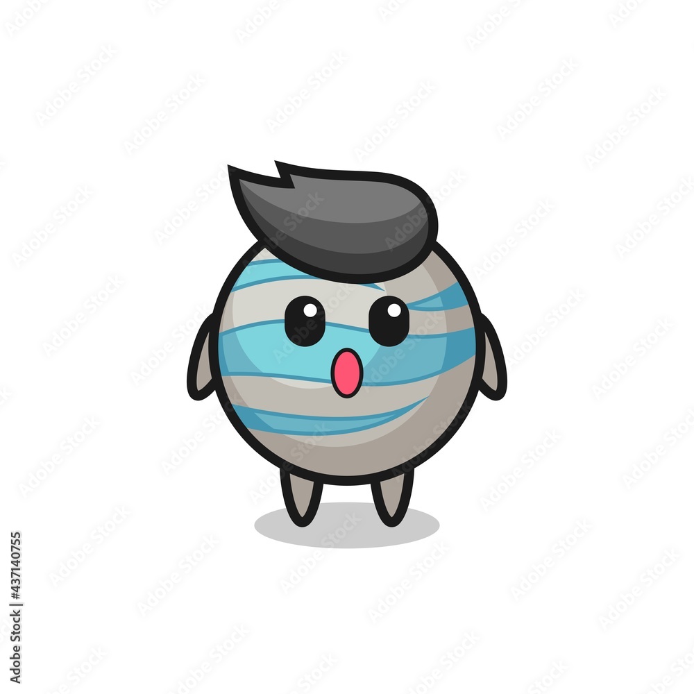 the amazed expression of the planet cartoon the amazed expression of the planet cartoon