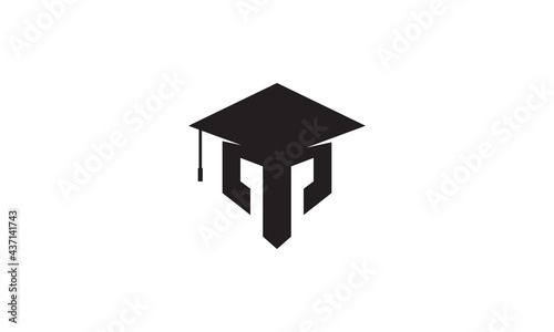 knight and studies logo symbol vector icon illustration graphic design