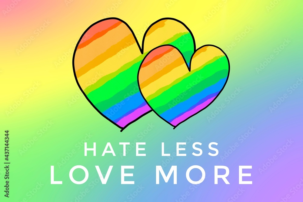 Love Vs Hate Drawing