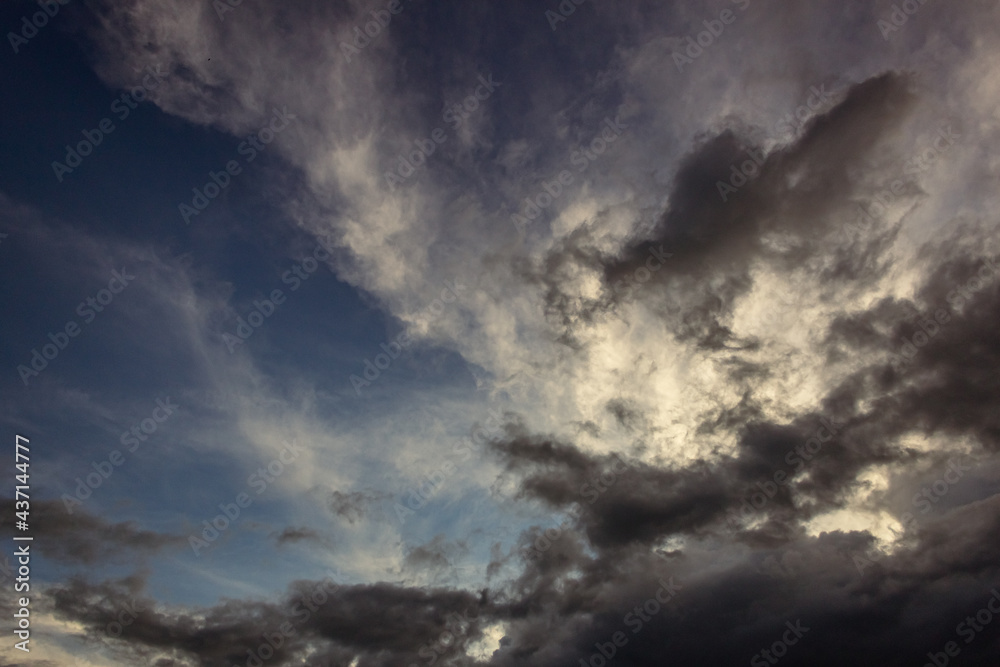 time lapse of clouds