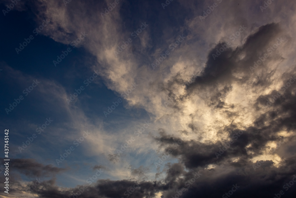 clouds in the sky