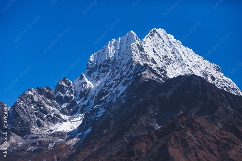 Kantenga mount in Himalayas. Nepal