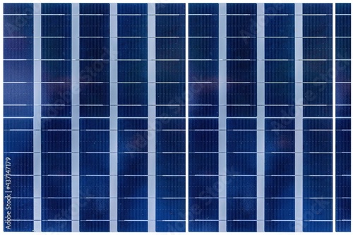 Wallpaper Mural Close-up of blue solar cell metal plate pattern and background seamless Torontodigital.ca