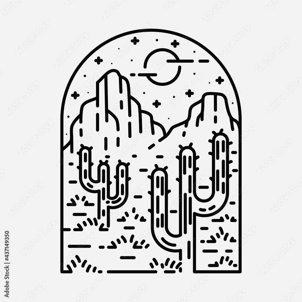 Camping nature adventure wild line badge patch pin graphic illustration vector art t-shirt design Camping nature adventure wild line badge patch pin graphic illustration vector art t-shirt design