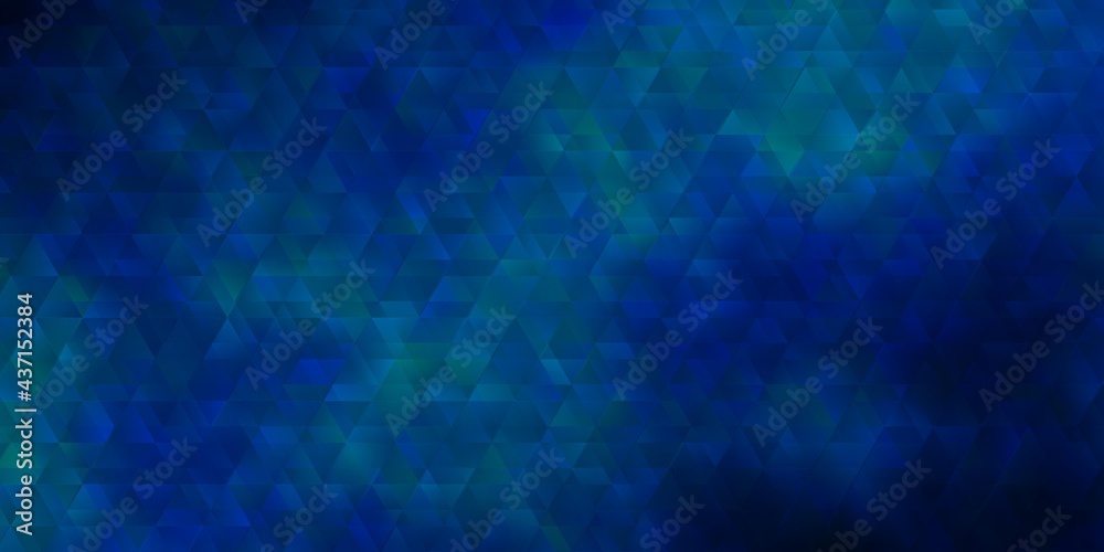 Dark BLUE vector texture with lines, triangles. Dark BLUE vector texture with lines, triangles.