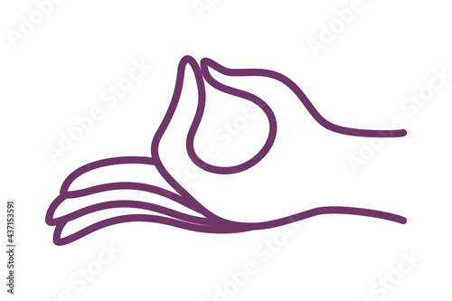 mudra hand symbol photo