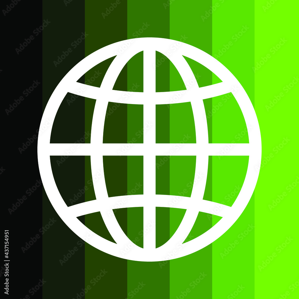 Globe icon. Go to web symbol icon vector illustration. Globe icon. Go to web symbol icon vector illustration.