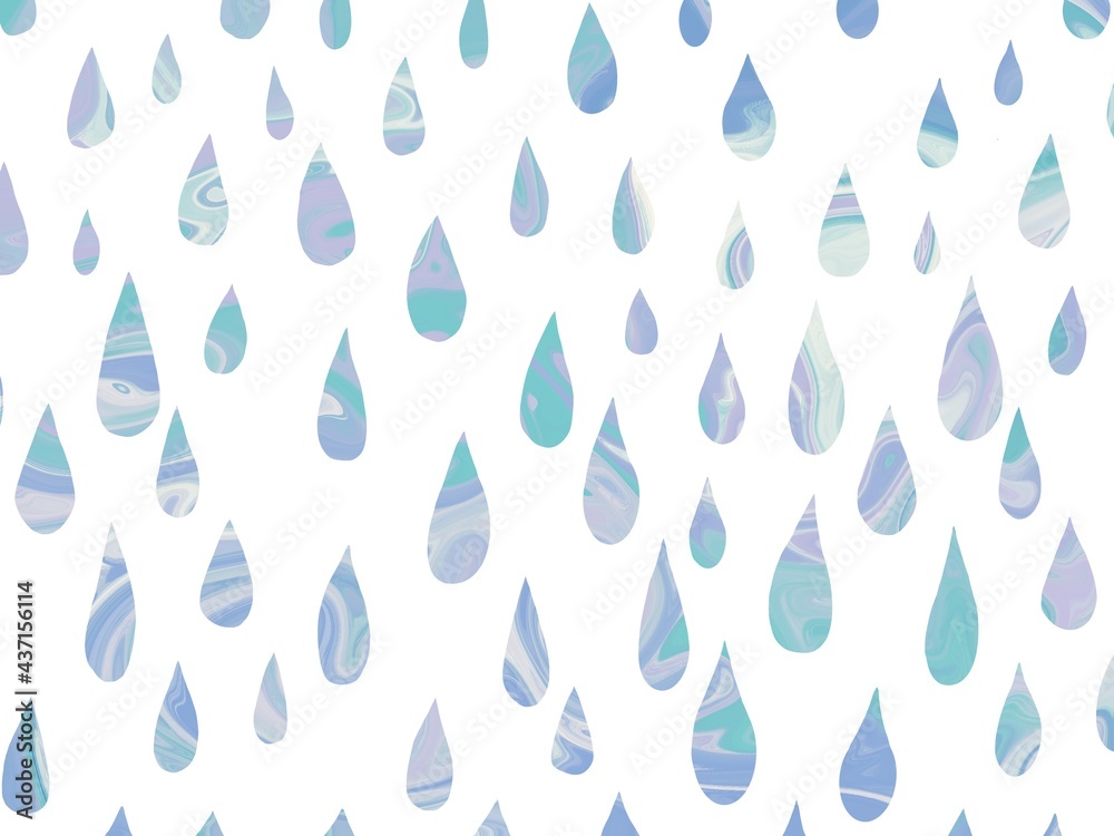 雨ふる背景 雨ふる背景