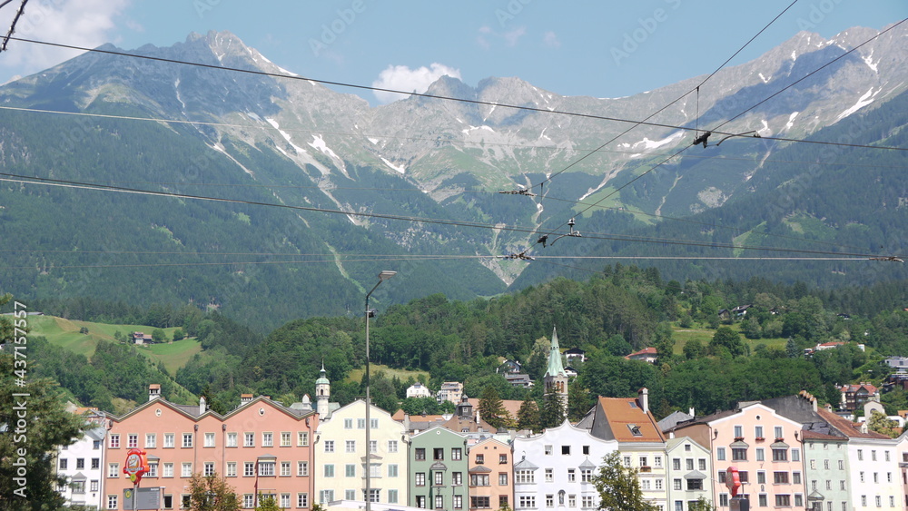 centre-ville de Innsbruck en Autriche