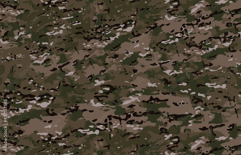 multicam camouflage pattern vector Stock ベクター | Adobe Stock