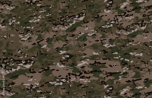 multicam camouflage pattern vector 