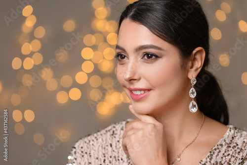 Young woman with beautiful ...