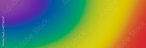 Abstract Blurred gradient rainbow color. LGBTQ+ background. photo