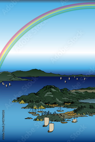 浮世絵　風景　その4
