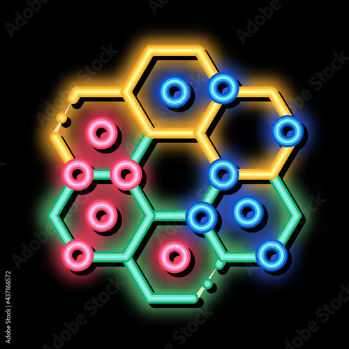 Interactive Kids Game Points neon light sign vector. Glowing bright icon transparent symbol illustration