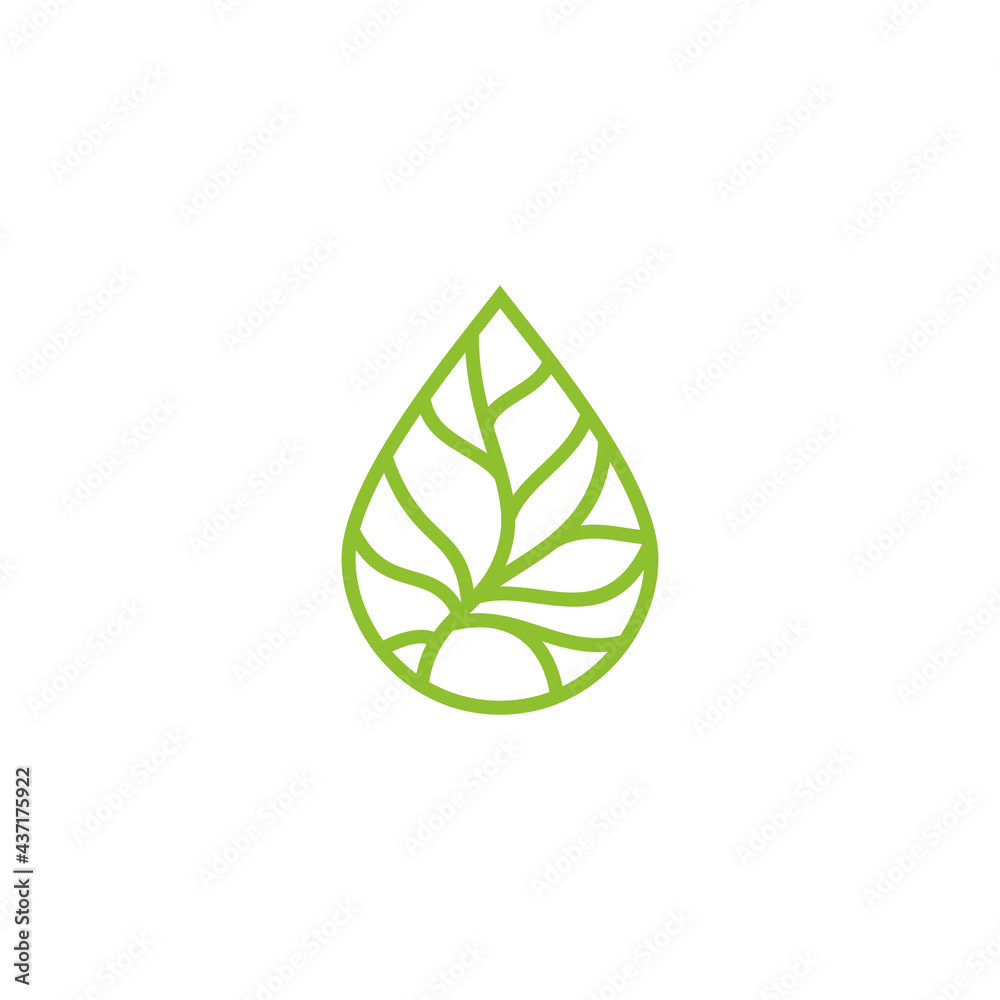 Creative Cannabis Leaf And Hemp Oil Vector Logo Icon template for CBD Cannabidiol Cannabis Hemp Marijuana Medical Pharmaceutical Industry And Bussiness Company