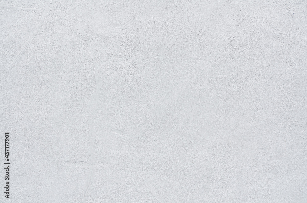 Fototapeta premium Abstract white cement plaster wall texture background 