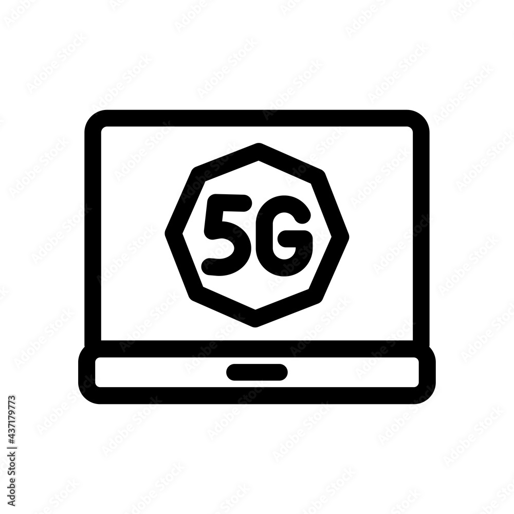 5g line vector icon 5g line vector icon