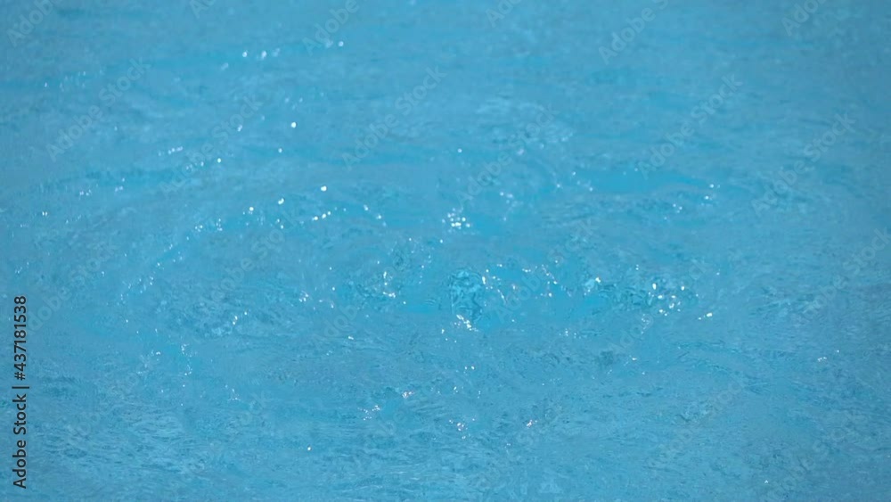 Water geyser in slow motion 120fps