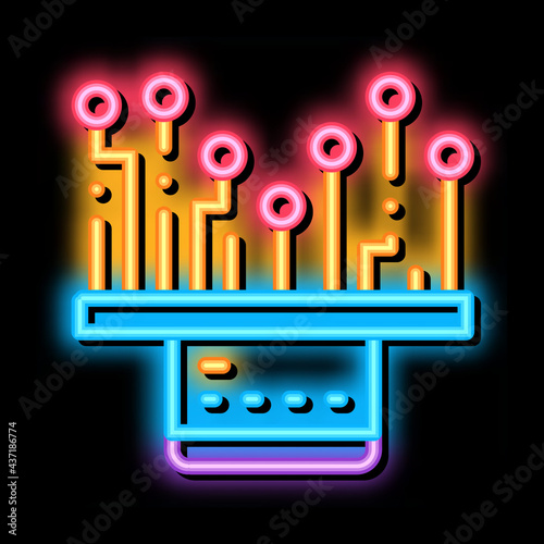 Credit Card Concept neon light sign vector. Glowing bright icon Credit Card Concept sign. transparent symbol illustration