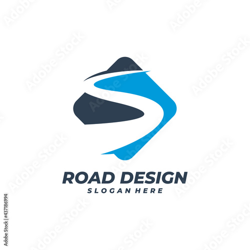 Road logo vector template, Creative Road logo design concepts