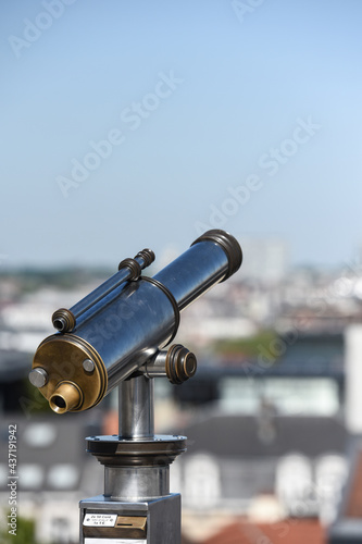 vue telescope longue jumelle panorama observation observatoire payant tourisme