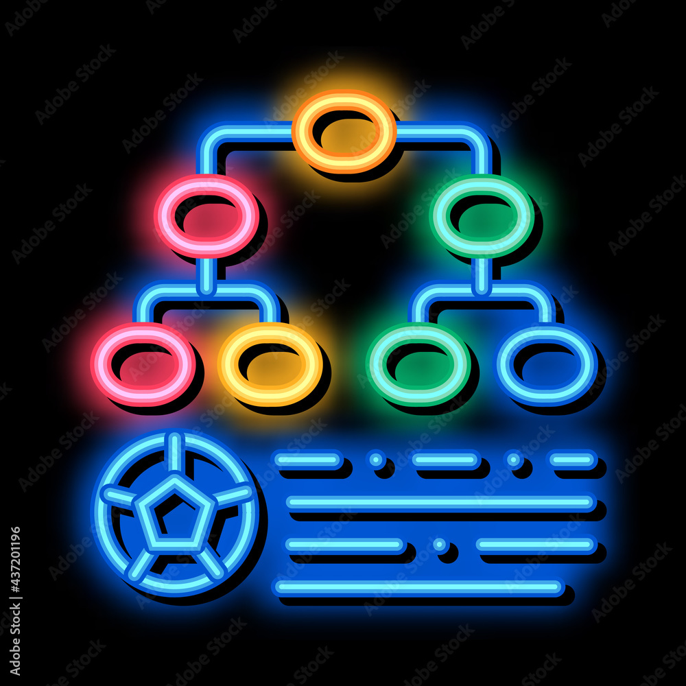Soccer Game League Table neon light sign vector. Glowing bright icon Soccer Game League Table sign. transparent symbol illustration Soccer Game League Table neon light sign vector. Glowing bright icon Soccer Game League Table sign. transparent symbol illustration