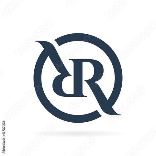 RR logo with circle symbol