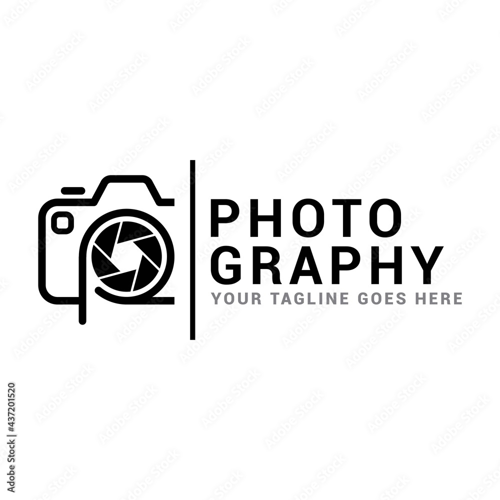 Camera logo icon design template. Simple elegant camera logo design. Camera logo icon design template. Simple elegant camera logo design.