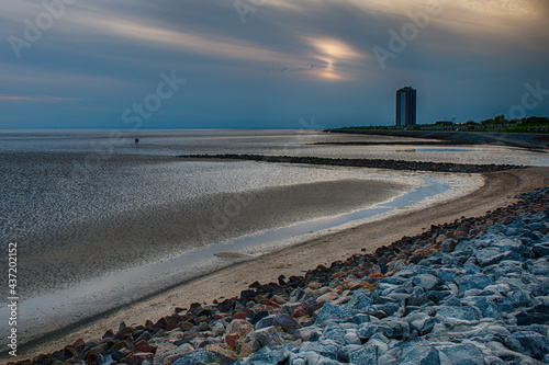 Stran Büsum bei Ebbe