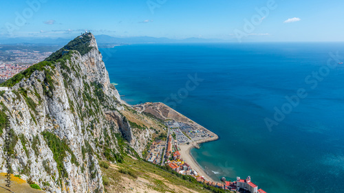 Blick auf den Fels von Gribraltar