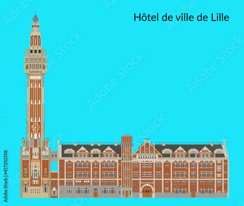 Hôtel de ville de Lille, France
Lille Town Hall